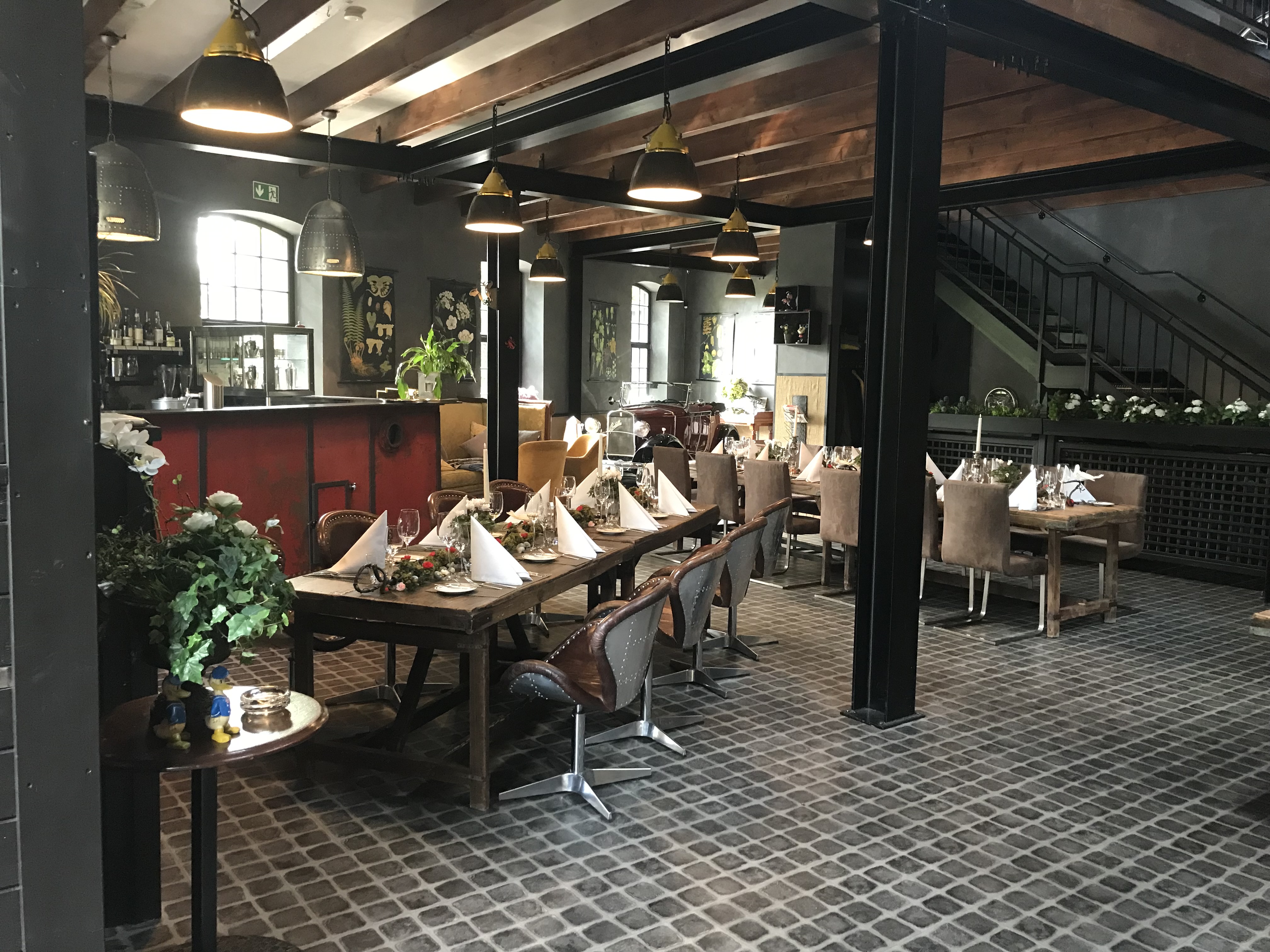 Moderne Ansicht der Location