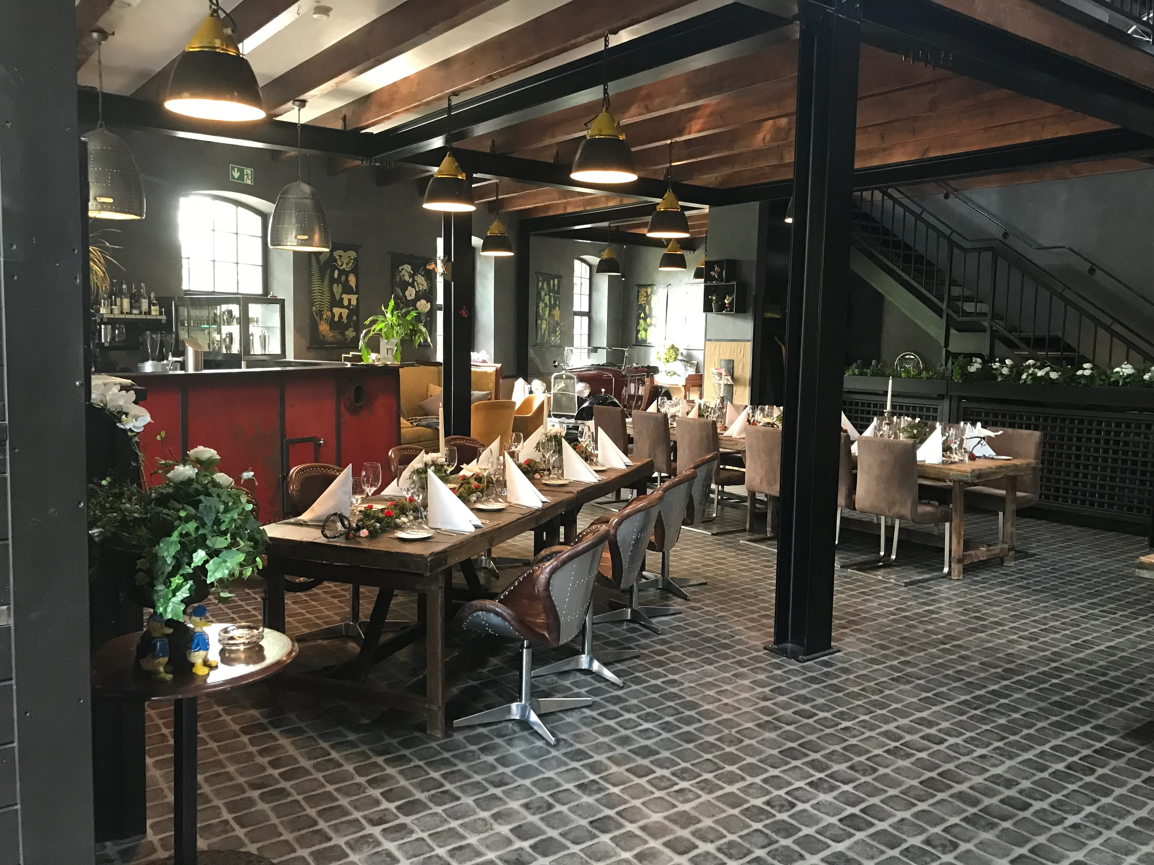 Moderne Ansicht der Location